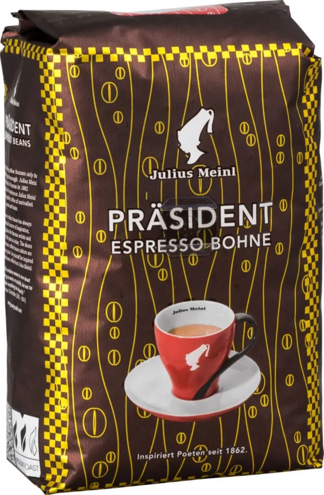 Кофе в зернах Julius Meinl president grand espresso 500 г