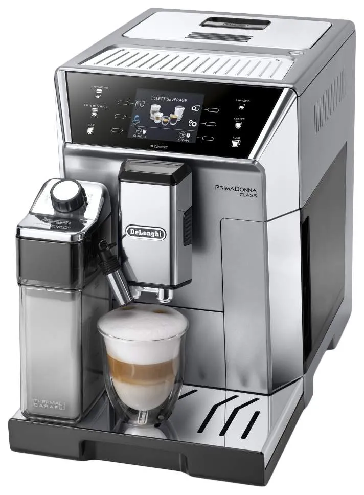 Кофемашина автоматическая DeLonghi PrimaDonna Class ECAM550.75.MS Серебристая