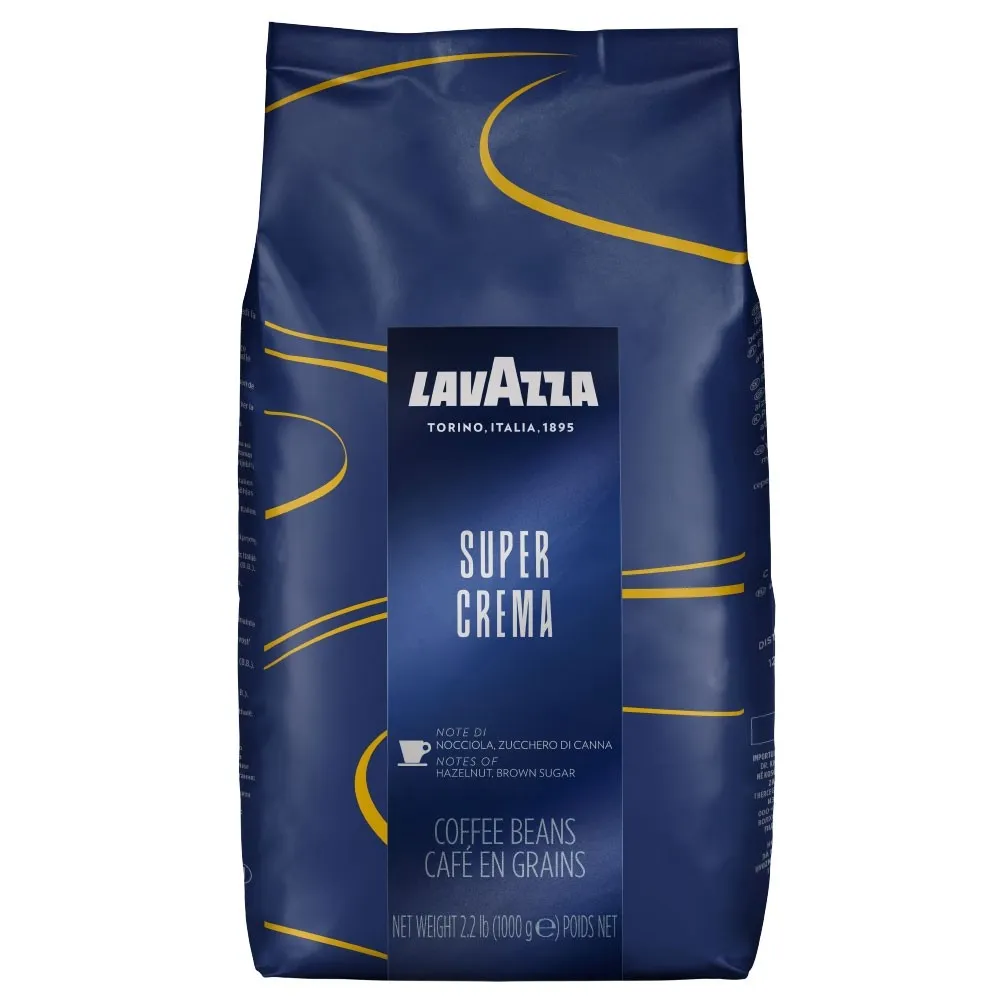 Кофе в зернах Lavazza super crema 1000 г