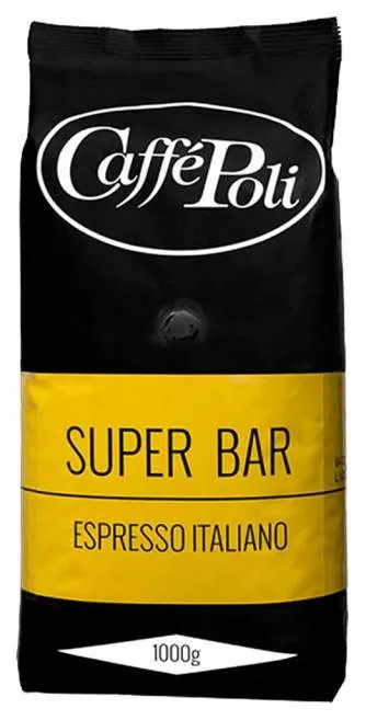 Кофе в зернах Poli superbar 1 кг