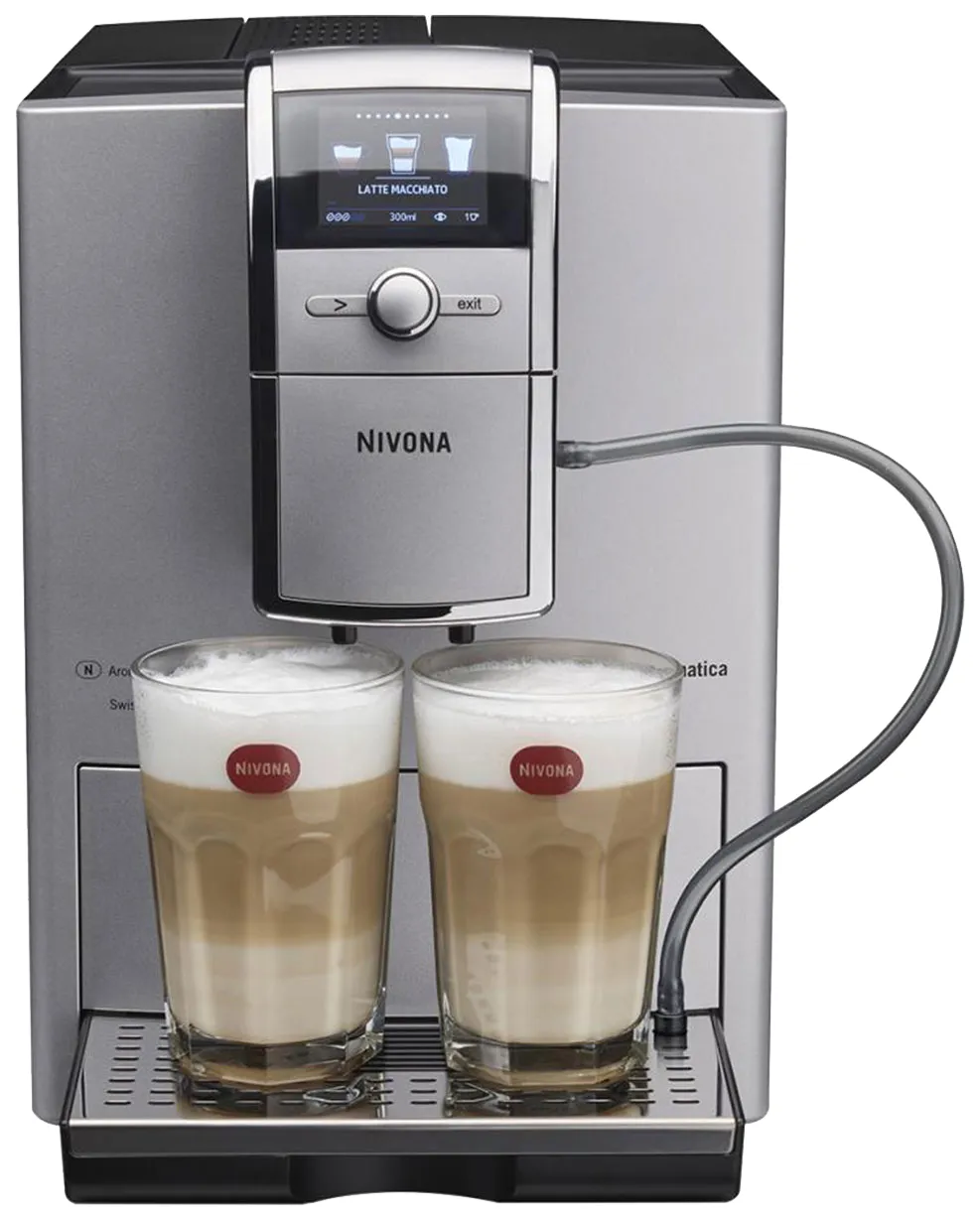 Кофемашина автоматическая Nivona NICR 670 серебро/черный