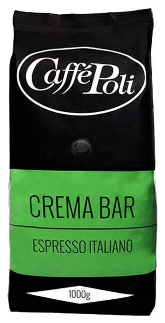 Кофе в зернах Poli crema bar 1 кг