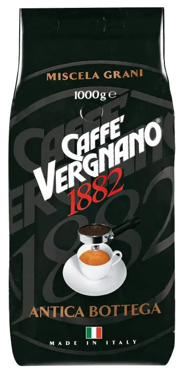 Кофе Vergnano antica bottega зерновой 1000 г