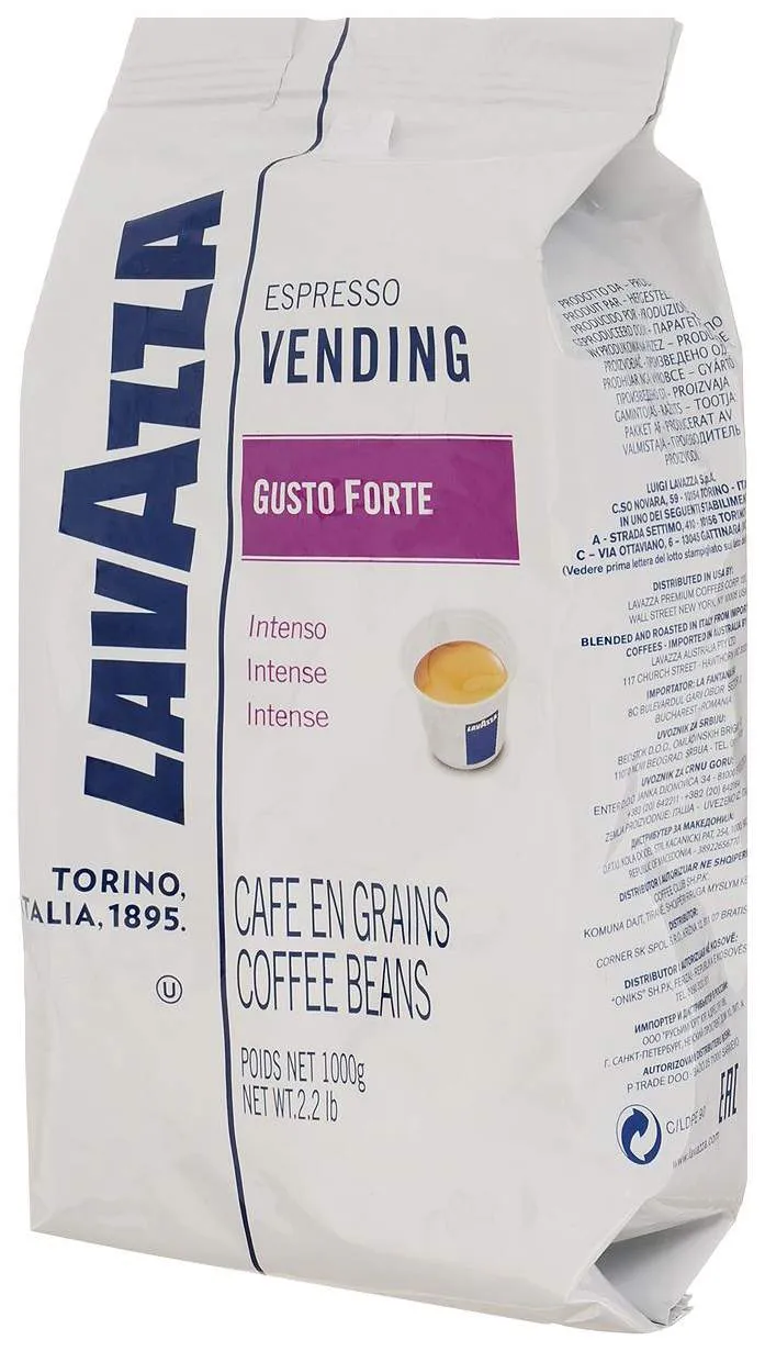 Кофе в зернах LavAzza gusto forte 1 кг