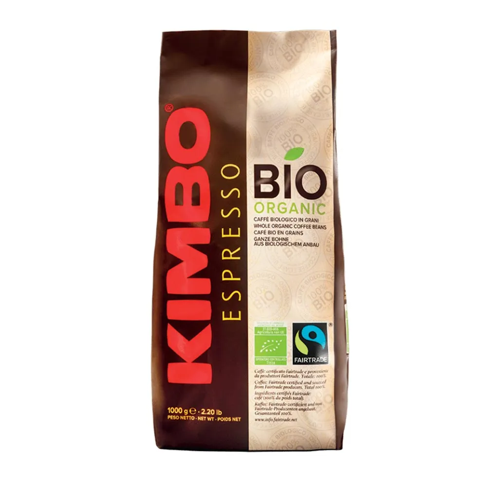 Кофе в зернах Kimbo integrity bio